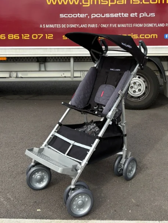 Poussette adaptée Maclaren Major Elite